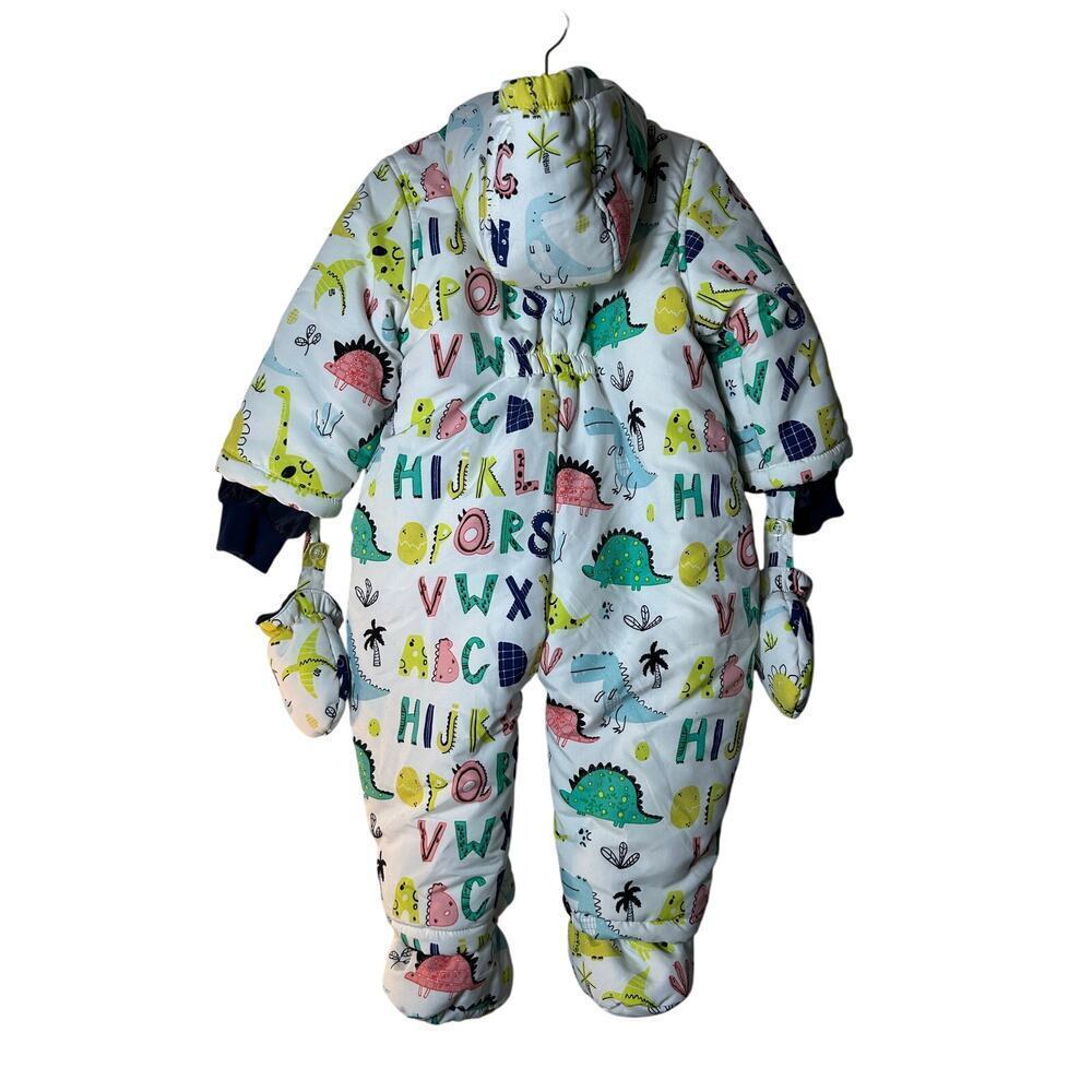 VINE Boy’s Dinosaur & Alphabet Snowsuit / Size: 18-24 Months - Picture 2 of 12